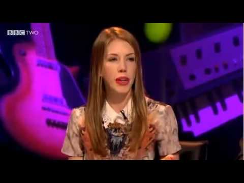 Katherine Ryan lace collar blouse - YouTube