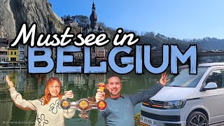 Most Stunning Places In Rural Belgium Visit Dinant Food Drink - European Road Trip Vw T6 Campervan