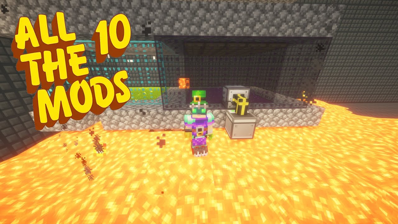All The Mods 10 Episode 13: Compact machines and industrial foregoing ...