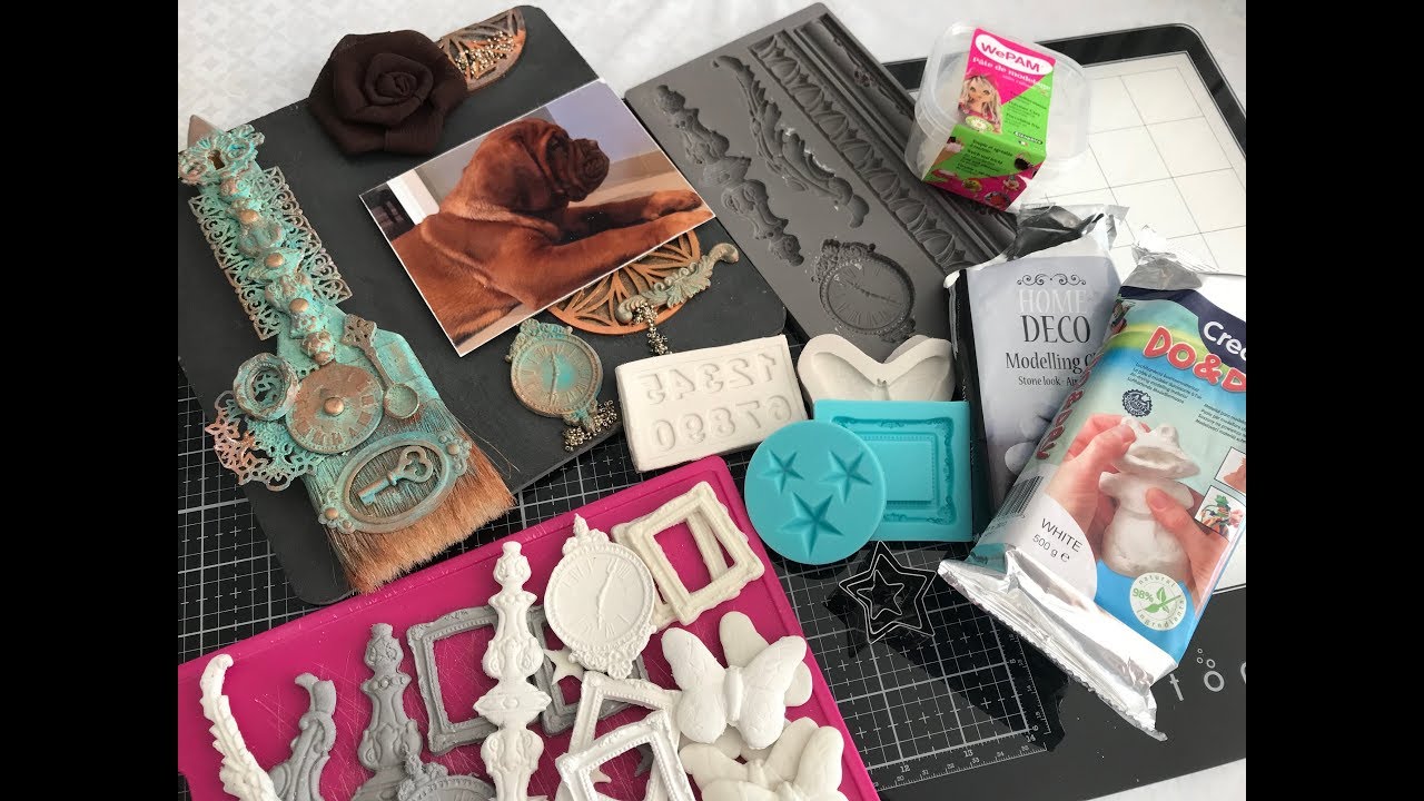 TEST: Pâte à Modeler, Modeling Clay de chez ACTION, Wepam...Mixed Media
