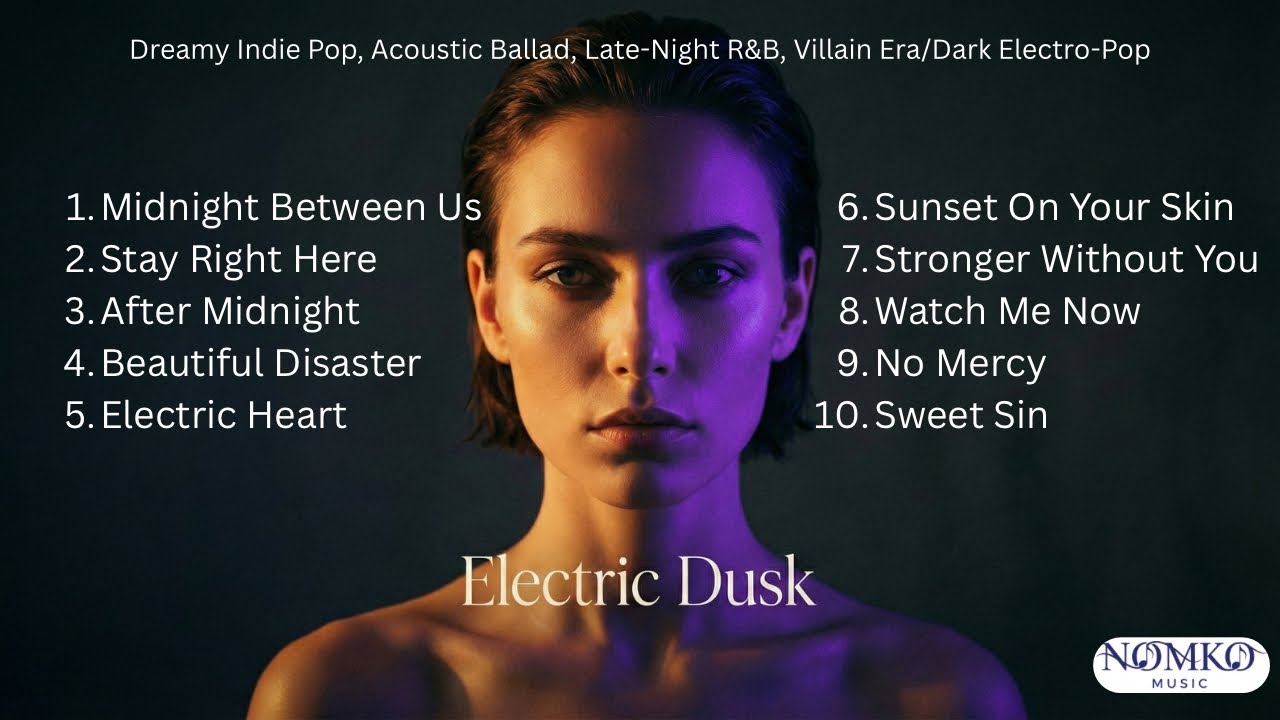 Electric Dusk - Nomko Music (Official Full Album Visualizer) | New Music 2026 #lovesong 
