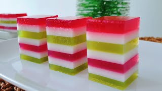 圣诞燕菜  How to make Christmas Jelly for Christmas Party  #littleduckkitchen