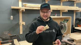 The perfect homemade hand plane for chamfers