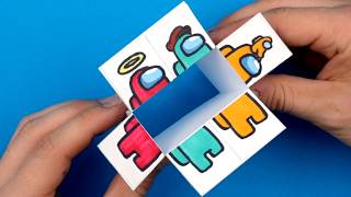 10 Among Us Paper Crafts That Are TOO GOOD! Full Step by Step Tutorials 🚀