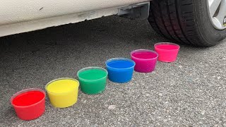 Experiment Car vs Jelly, Slime, Coca Cola, Fanta | Crushing Crunchy &amp; Soft Things by Car | Test S