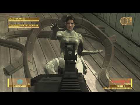 Laughing Octopus Phasing as Naomi - Metal Gear Solid 4