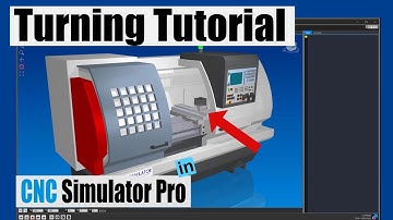 How to create your first turning program in CNC Simulator Pro