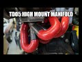 I built my exhaust manifold using plastic blocks