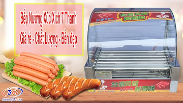 Mẫu Bếp Nướng Xúc Xích 7 Thanh Đáng Đầu Tư Nhất | Điện máy 3G