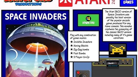 Langford Productions Space invaders Tribute