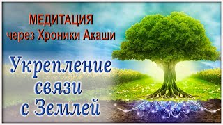 МОЩНАЯ Медитация УКРЕПЛЕНИЕ СВЯЗИ С ЗЕМЛЕЙ через Хроники Акаши. Анна Зайкова