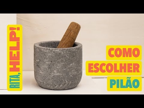 Vídeo: O que é um almofariz e pilão?