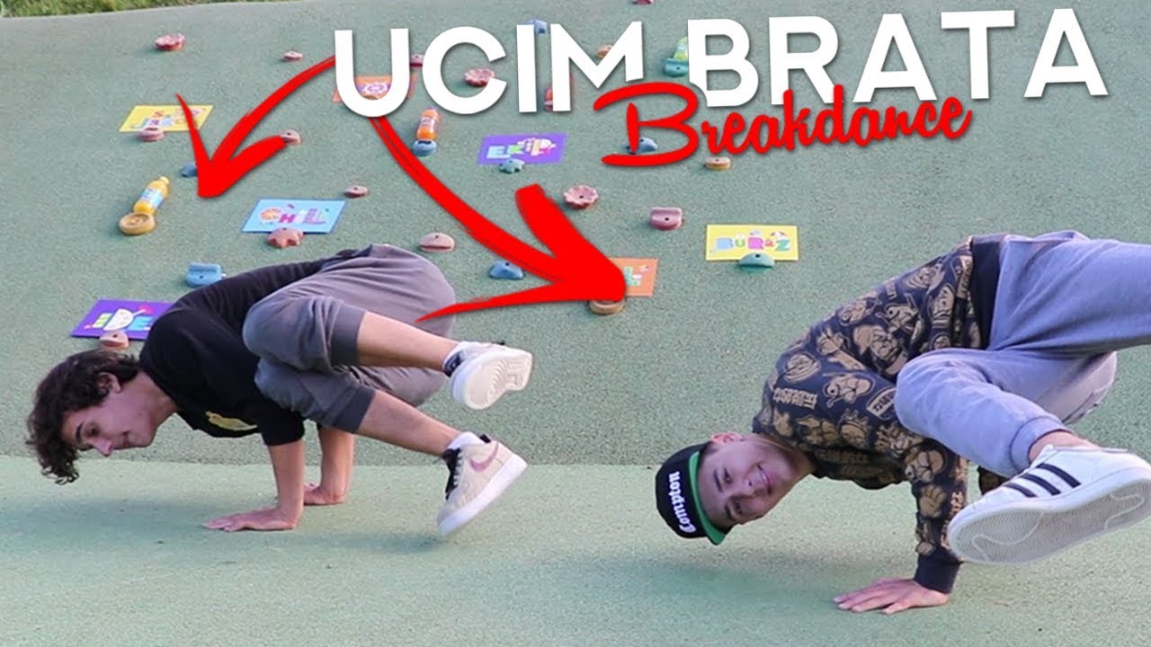 UČIM BRATA BREAKDANCE
