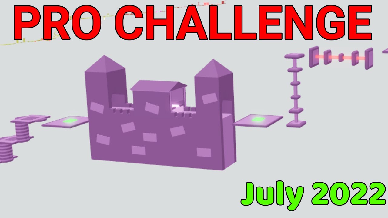 Obby Pro Master's Difficulty Chart Obby: PRO CHALLENGE (July 2022) - YouTube