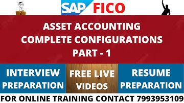 ASSET ACCOUNTING CONFIGURATIONS IN SAP FICO, COMPLETE ASSET ACCOUNTING CONFIGURATION IN SAP FICO