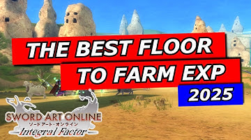[SAOIF] THE BEST FLOOR TO FARM EXP (2025) | SAOIF Guide