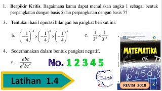 Belajar asyik terampil inovatif kreatif latihan 1.1 bilangan
berpangkat part 1 https://www./watch?v=nedfuvfvo68 2
https://www./wat...