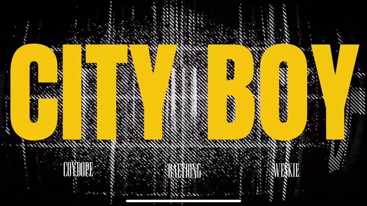 COYDOPE - City Boy (Lyric Video)