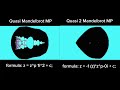 Quasi Mandelbrot vs Quasi 2 Mandelbrot morph power -20 to 20