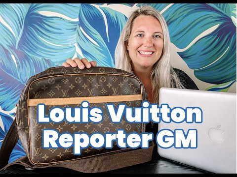 Reporter GM Monogram – Keeks Designer Handbags