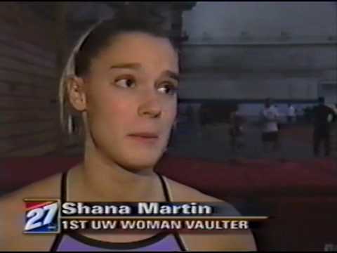 UW Pole Vault Team Profile Shana Martin