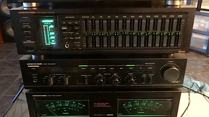 how to connect your equalizer--- onkyo EQ-540