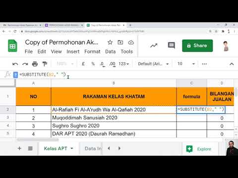 Google Form  (Soalan - Check box) Bagaimana  kaedah/ Cara mengira jumlah jawapan yang ada