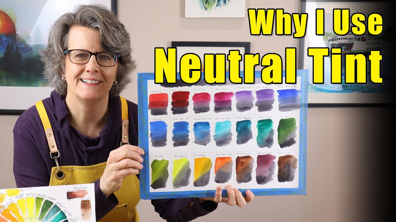 Why I Use Neutral Tint Watercolor Paint A Great Color for Landscapes