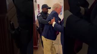 McConnell falls and 💩 his pants when questioned about 🧊
