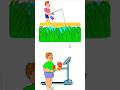 Restless Fat Man vs Fisherman | Impossible Date Fun Riddle: Android IOS Games Level 71 #shorts#funny