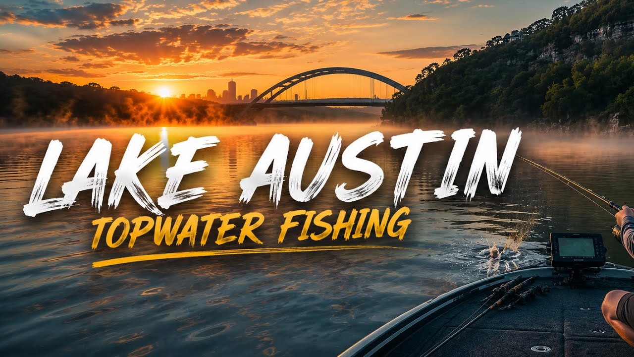 Topwater bass fishing!