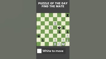 PUZZLE OF THE DAY ??, Chess.com #chess #chesspuzzle #puzzle