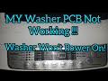 Why My Washer Won't Power On | Washer Not Working