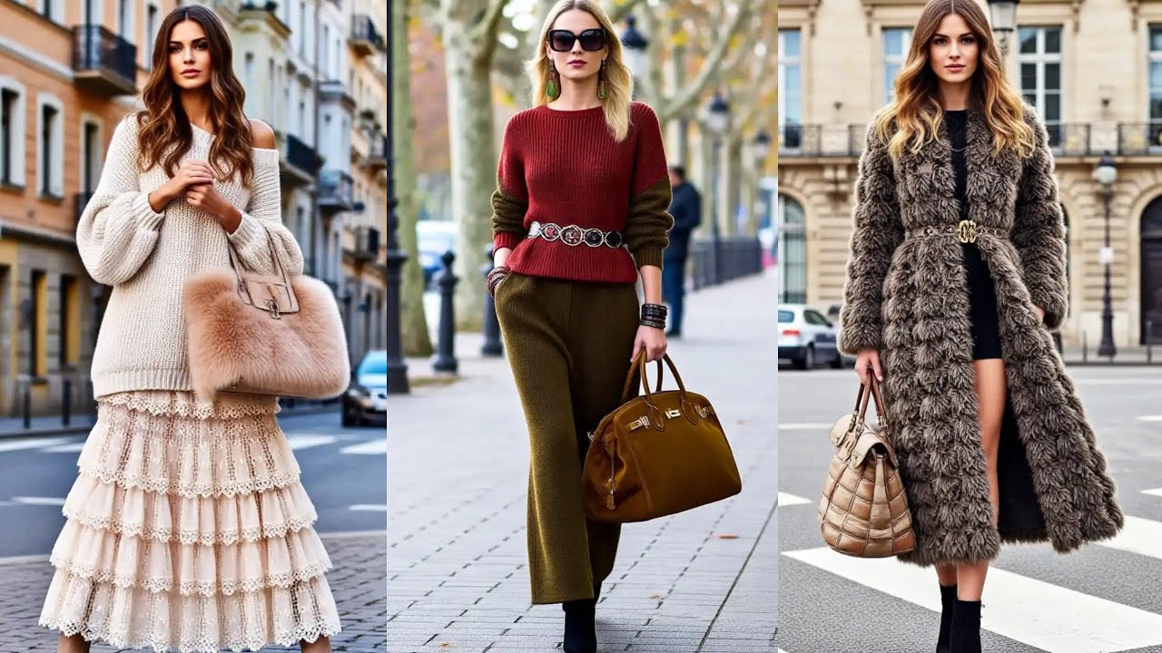 Cozy and beautiful autumn outfits
