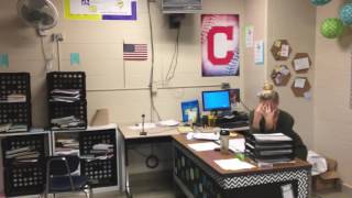 Mannequin challenge fail at school