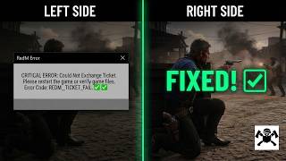 How to Fix Could Not Exchange Ticket Error In Redm ✅
