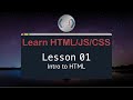 Learn HTML JS CSS Lesson 01 Intro To HTML Ahmad Hammoudeh