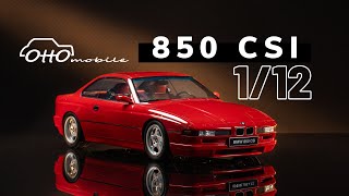 BMW 850 CSI B12 1:18 - Otto Mobile / Ottomodels - Modèle De Collection