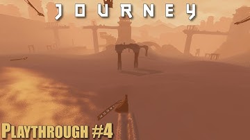 Journey (2012) | Chapter 4: Sunken City (Canyon) | Second Playthrough (no commentary)