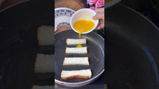 Bread cheese sandwich 🥪🍳 #shorts #recipe #viral #egg #trending