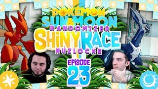 DID THE GAME JUST CRASH?! Pokemon Sun and Moon Randomizer Shiny Race Nuzlocke with aDrive! #23