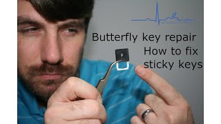 How to clean the Butterfly Keyboard mechanism screenshot 5