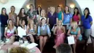 GPHI seniors singing Remember at Senior Brunch