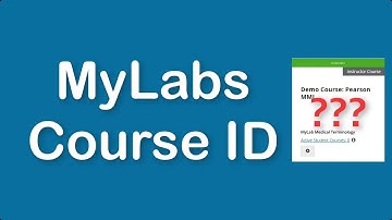 How to Locate Your Pearson MyLabs & Mastering Course ID (NO NARRATION)