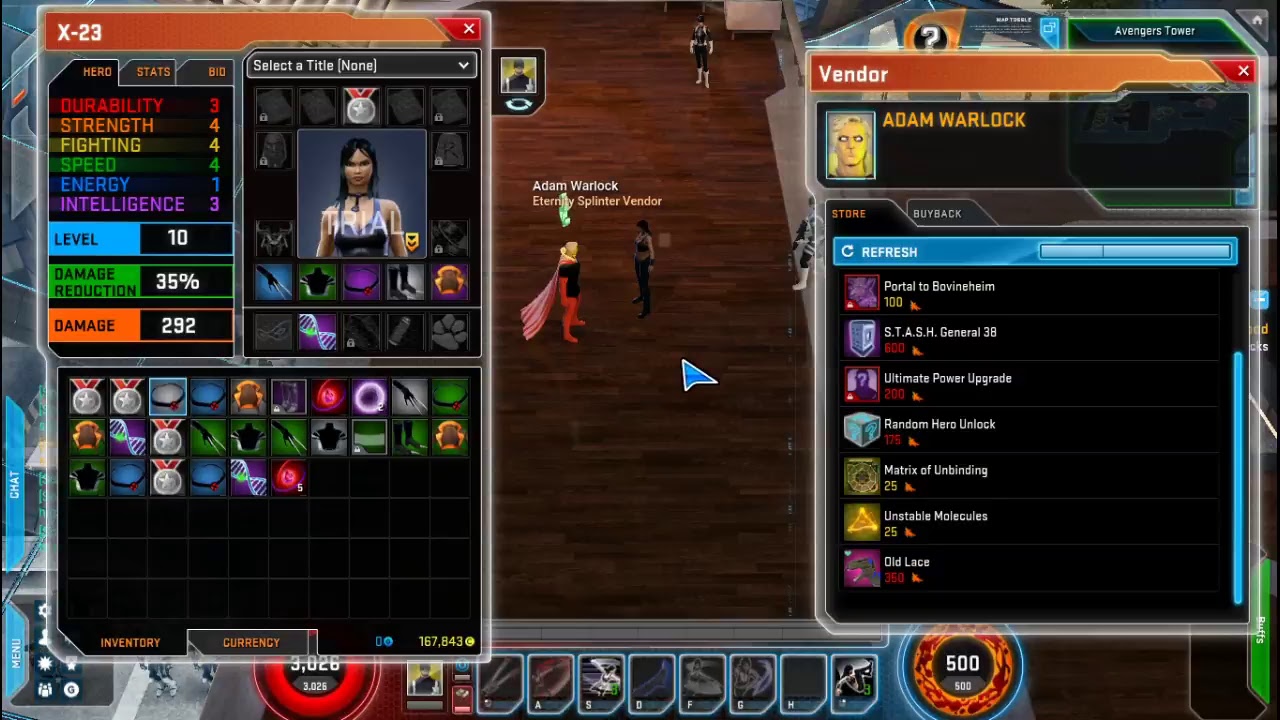X-23! Let's Play Marvel Heroes OMEGA !