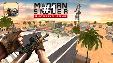Modern Sniper : Shooting Games - Hyper Hybrid Casual - Gameplay Walkthrough (iOS & Android)