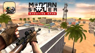 Modern Sniper : Shooting Games - Hyper Hybrid Casual - Gameplay Walkthrough (iOS & Android) screenshot 1