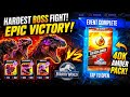 40K Amber Pack Opened!I Beat The HARDEST Boss & Won 40K Amber Pack | BOSS HARDEST FIGHT |