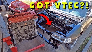 КАК; ПРЕОБРАЗОВАНИЕ VTEC: B18B С ГОЛОВКОЙ B16 (A-Z)