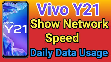 Vivo Y21 Show Daily Data Usage kaise kare | How To Show Daily Data Usage Setting In Vivo Y21